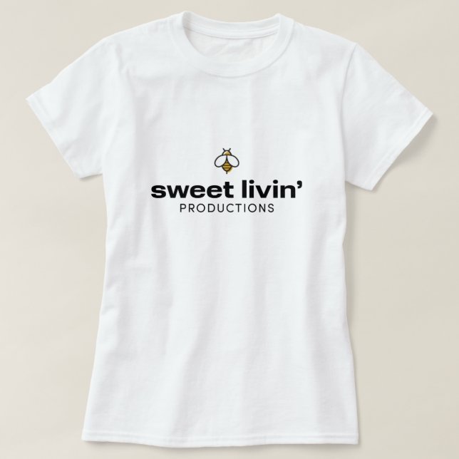 Sweet Livin' Logotyp T-Shirt (Design framsida)