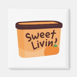 Sweet Livin'Ice Cream Magnet
