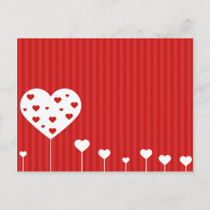 Sweet Loely Romantic Hearts Vykort