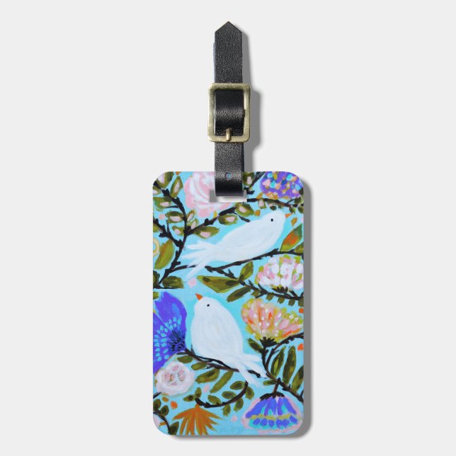 Sweet Love birds II Bagagebricka (Vertikal Framsida)
