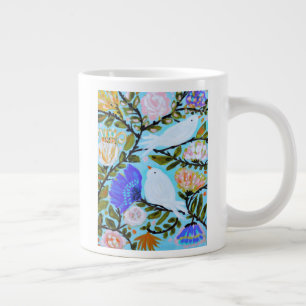 Sweet Love birds II Jumbo Mugg