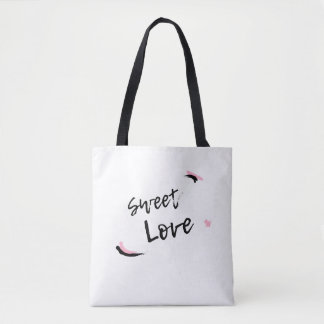 Sweet Love Tote Bag Tygkasse