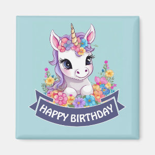 Sweet Magic Baby Unicorn Magnet