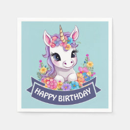 Sweet Magic Baby Unicorn Pappersservett