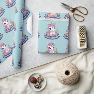 Sweet Magic Baby Unicorn Presentpapper