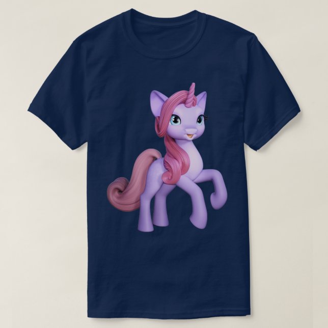 Sweet Magic Unicorn T Shirt (Design framsida)