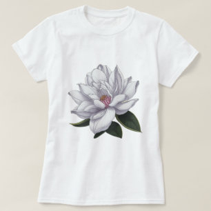 Sweet Magnolias Flower Blommar T Shirt