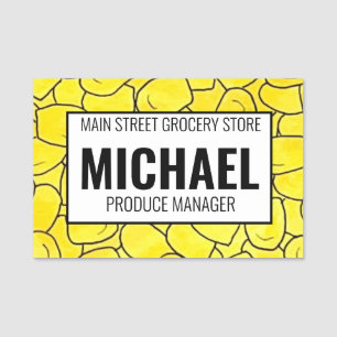 Sweet Maj Kernels Farm Livsmedel Store Vegetable V Namnbricka