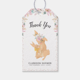 Sweet Mamma & Baby Bunnies Tack Presentetikett