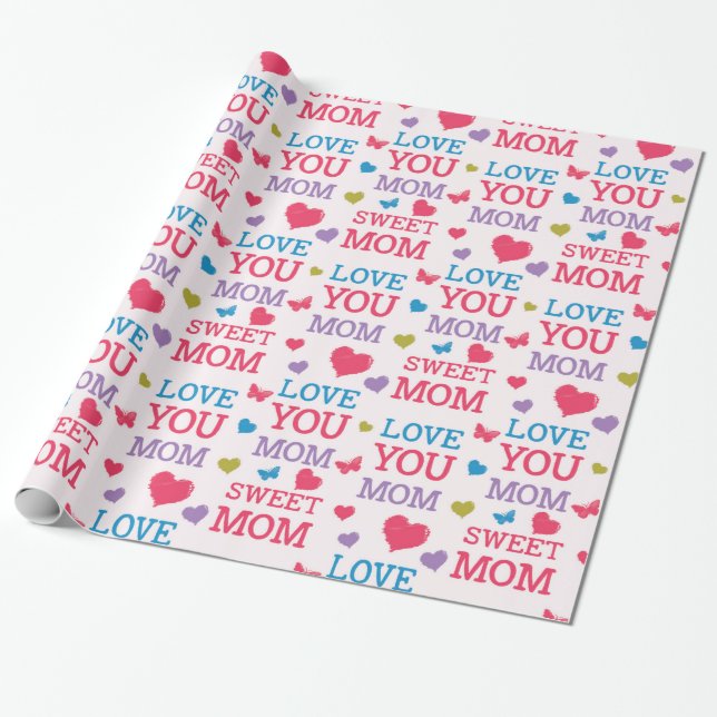 Sweet Mamma Presentpapper (Utrullad)