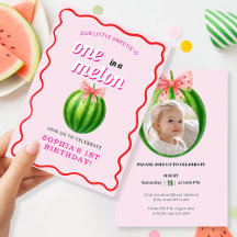 Sweet Melon First Birthday Party