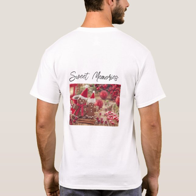 "Sweet Memories Helgdag Tee - AMens Basic T-Shirt (Baksida)