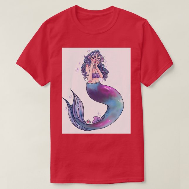 sweet mermaid t shirt (Design framsida)