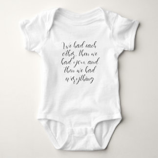 Sweet Message Baby Bodykostym T Shirt