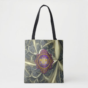 Sweet MIMI Royal Lila & Guld Tygkasse