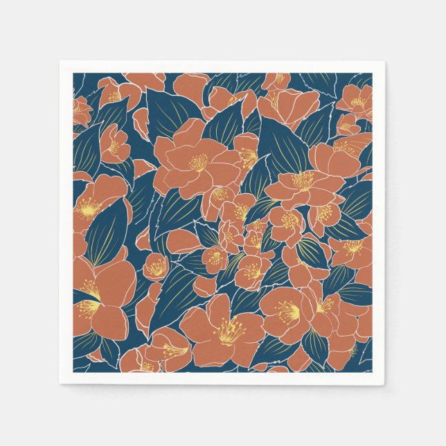 Sweet Mock Oranges Pappersservett (Framsidan)