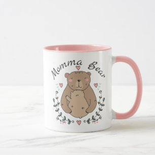 Sweet Momma Bear med baby björn Mugg