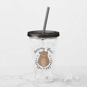 Sweet Momma Bear med baby björn Take Away Mugg
