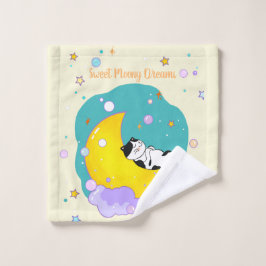 "Sweet Moony Dreams" Kattunge sover på Måne