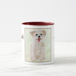 Sweet Morkie Hund Mugg