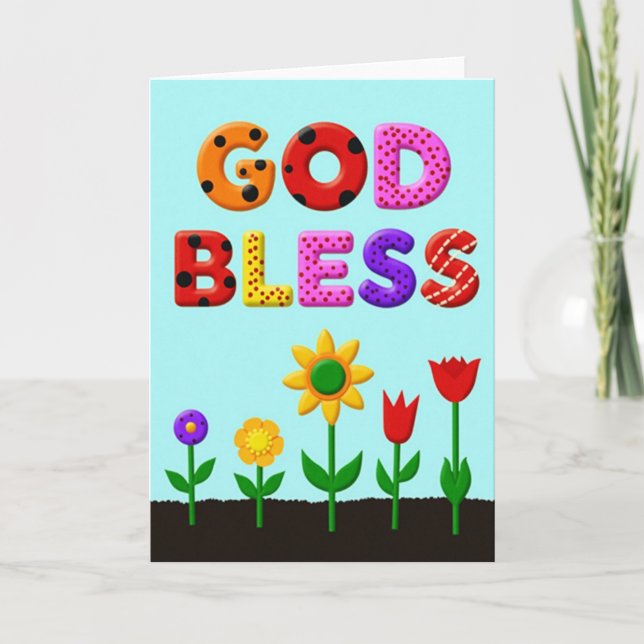 Sweet Mothers Day Polka Dot Card Kort (Framsida)