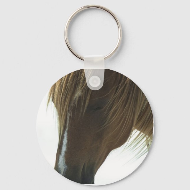 Sweet Mustang Horse Keychain Nyckelring (Framsida)