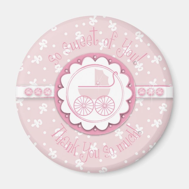 Sweet One Girl TY Magnet (Framsidan)