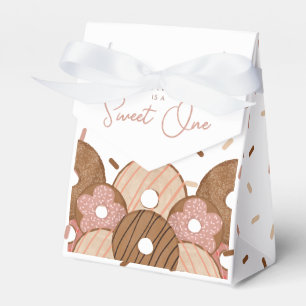Sweet One Girls Donut Birthday Presentaskar