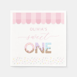 Sweet One Ice Cream Birthday Napkins Pappersservett