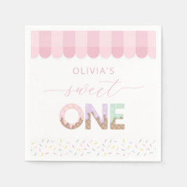 Sweet One Ice Cream Birthday Napkins Pappersservett