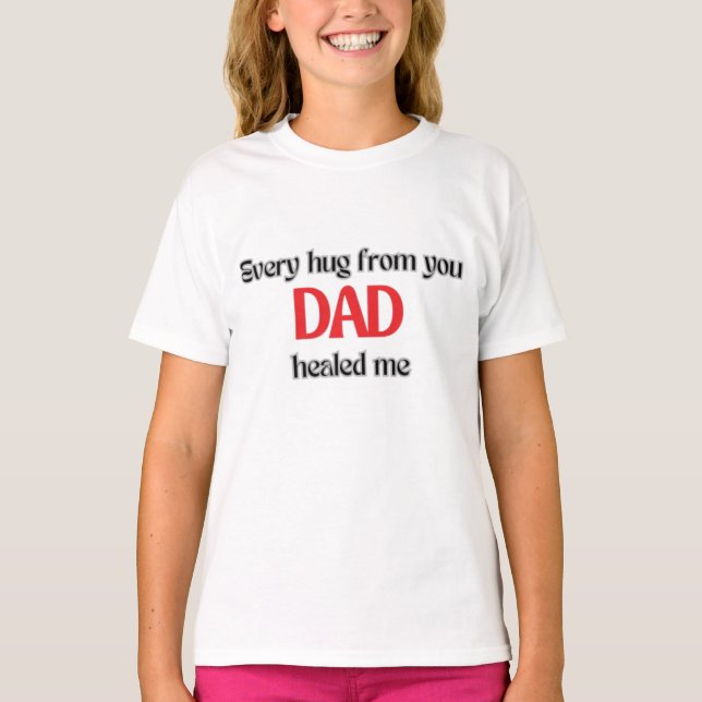 Sweet Pappa Quote Girls' T-Shirts (Framsida)