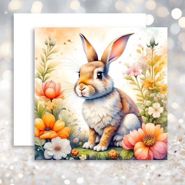 Sweet Påsk Blessings Vintage Bunny Rabbit (Skapare uppladdad)