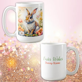 Sweet Påsk Blessings Vintage Bunny Rabbit Kaffemugg