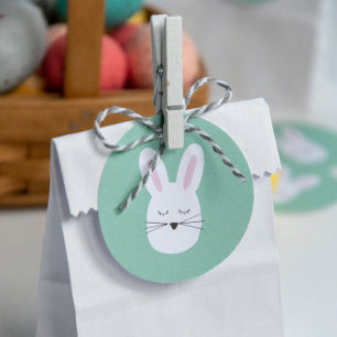 Sweet Påskhare Gift Gåvor Etiketter