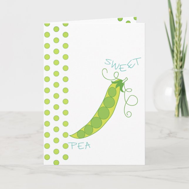 Sweet Pea Kort (Framsida)