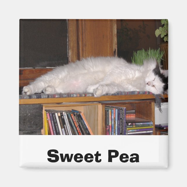 Sweet Pea Magnet (Framsidan)