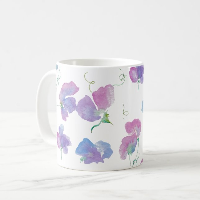 Sweet Pea Mug II Kaffemugg (Framsida vänster)