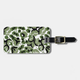 Sweet Pea (Olive) Fine Art Bagagebricka