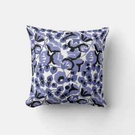 Sweet Pea (Periwinkle) Fine Art Kudde