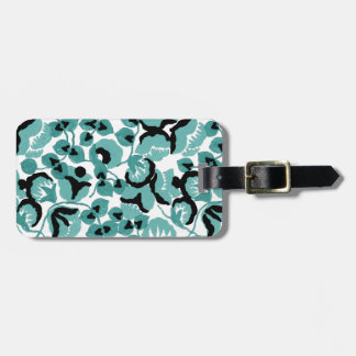 Sweet Pea (Teal) Fine Art Bagagebricka