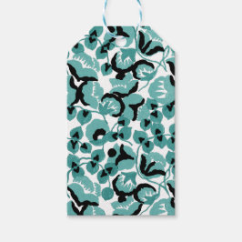 Sweet Pea (Teal) Fine Art Presentetikett