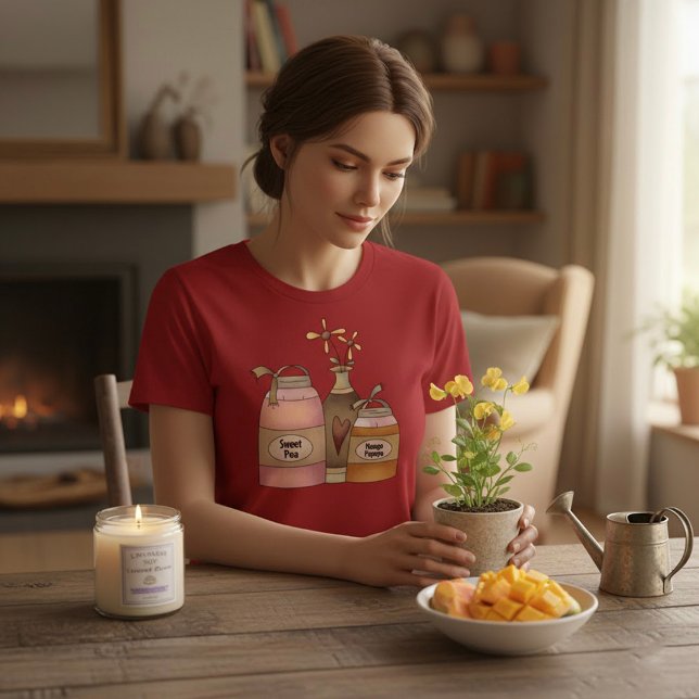 Sweet Pea Womens T-Shirt (Skapare uppladdad)