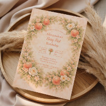 Sweet Peach 1st Birthday