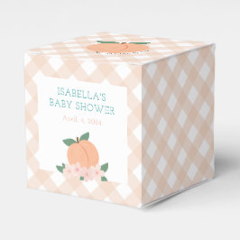 Sweet Peach & Gingham Presentaskar