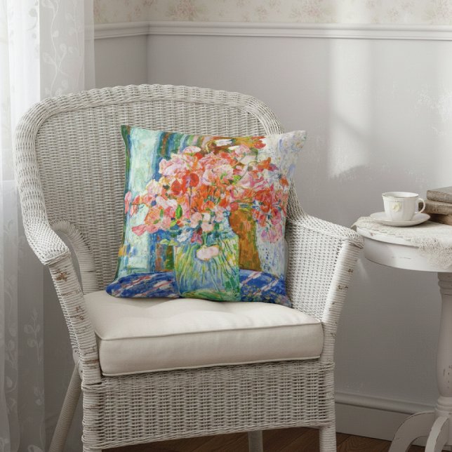 Sweet Peas Glass Burk Theo van Rysselberghe Kudde (Skapare uppladdad)