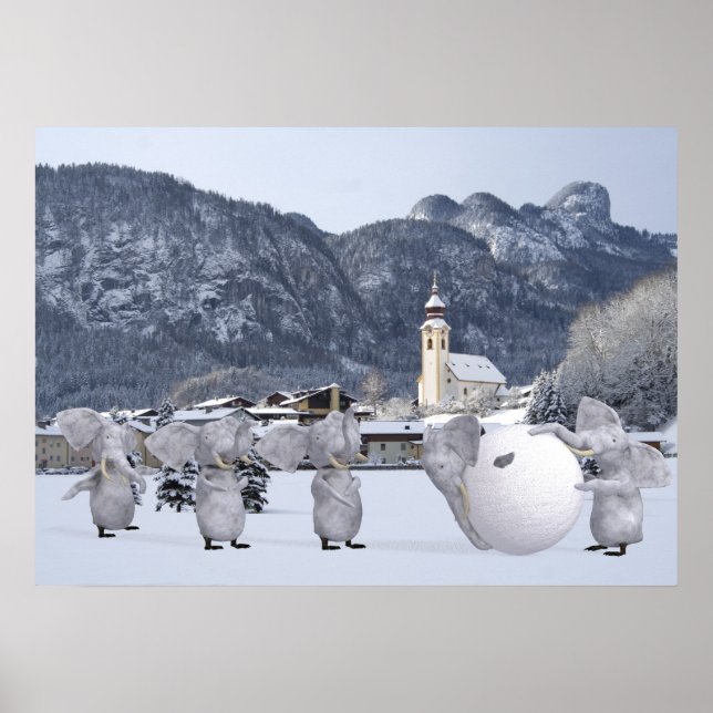 Sweet Pengphants Poster (Framsidan)