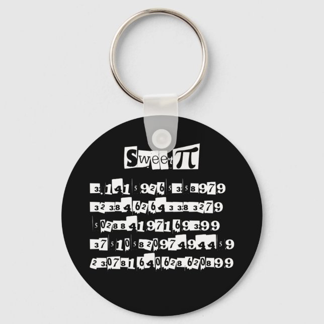 Sweet Pi Nyckelring (Framsida)