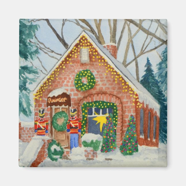 Sweet Pierre's Chocolate Shop Magnet (Framsidan)