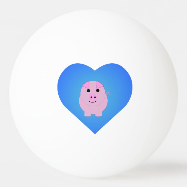 Sweet Piggy Kärlek Pingisboll (Framsidan)
