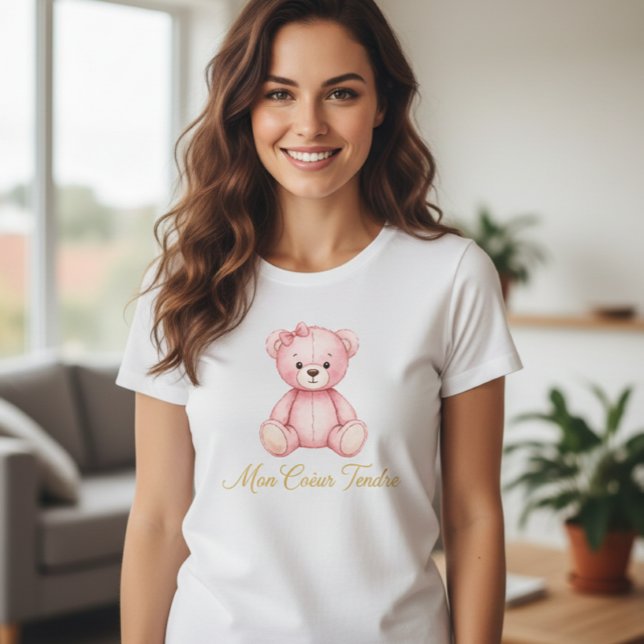 Sweet Pink Bear T-Shirt (Skapare uppladdad)